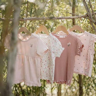 Детска Тениска с Къс Ръкав Pink Blush