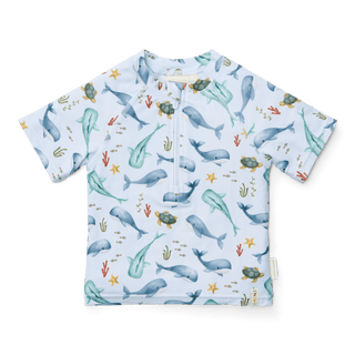 Детски Бански, Тениска с Къс Ръкав Ocean Multi Colour