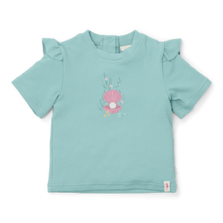 Детски Бански, Тениска с Къс Ръкав Ocean Treasures Surf Blue