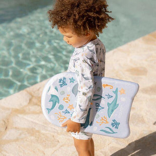 Детски Цял Бански Костюм с Дълъг Ръкав Ocean Sea Life Multi Colour