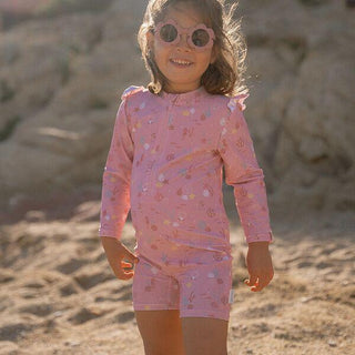 Детски Цял Бански Костюм с Дълъг Ръкав Ocean Treasures Multi Colour
