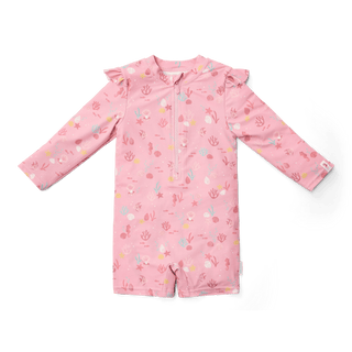 Детски Цял Бански Костюм с Дълъг Ръкав Ocean Treasures Multi Colour