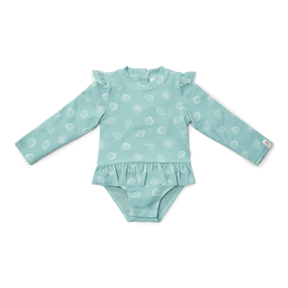 Детски Цял Бански Костюм с Дълъг Ръкав Ocean Treasures Surf Blue