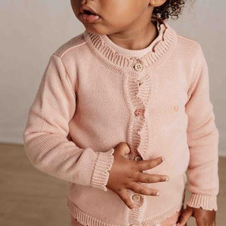 Детска Плетена Жилетка Soft Rose