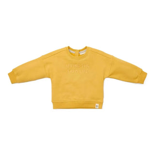 Детски Суитшърт Mustard Yellow Little Farm