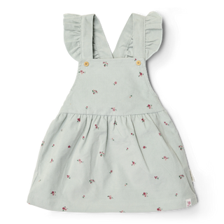 Детски Велурен Сукман Fairy Green Flower