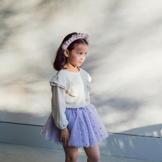 Диадема Stripe ruffle