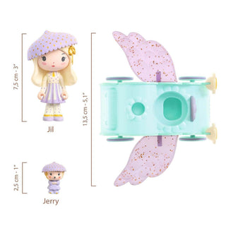 Djeco Фигурка Tinyly Jil tinycar