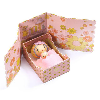 Djeco Tinyly Rose &amp; Fleur Tinyroom Figurine