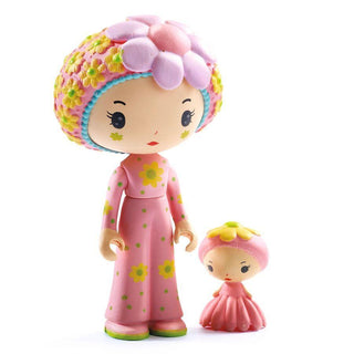Djeco Tinyly Rose &amp; Fleur Tinyroom Figurine