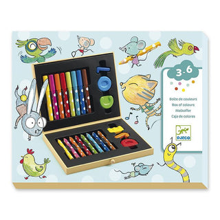Djeco Комплект за рисуване Color box