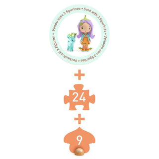 Djeco Миниатюрен Пъзел Tinyly Lily and Polo