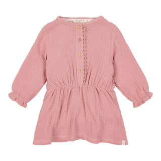 Детска Рокля с Дълъг Ръкав Pink Blush