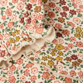 Рокля с Дълъг Ръкав Safari Flower