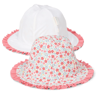 Двустранна Шапка за Слънце Sunny Flowers Multi Colour