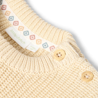 Плетен Пуловер Safari Warm Taupe