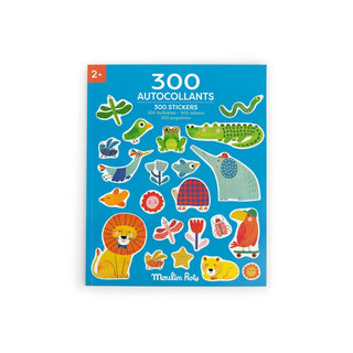 Книжка с 300 стикери, Les Toupitis