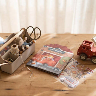 Книжка със Стикери Jim’s Firestation