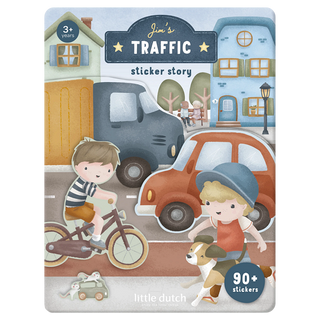 Книжка със Стикери Jim’s Traffic