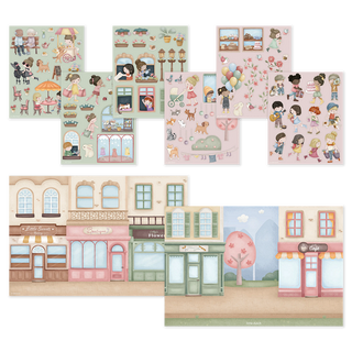 Книжка със Стикери Rosa’s Shopping