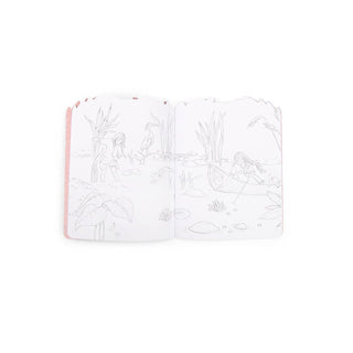 Книжка за оцветяване с 230 стикера, Les Rosalies