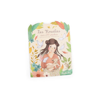 Книжка за оцветяване с 230 стикера, Les Rosalies