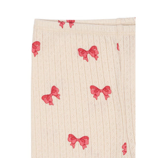 Konges Slojd Бебешки къс клин MINNIE, rosia bow