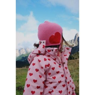 Konges Slojd Детска плетена шапка Collette, pink