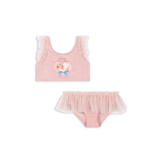 Konges Slojd Детски бански от две части AMANDINE, powder pink