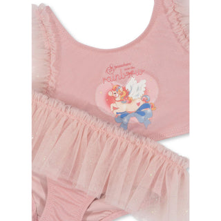 Konges Slojd Детски бански от две части AMANDINE, powder pink