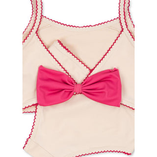 Konges Slojd Детски бански от две части KITTY, soft pink