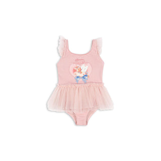 Konges Slojd Детски цял бански AMANDINE, powder pink