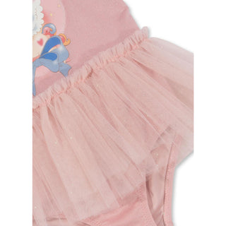 Konges Slojd Детски цял бански AMANDINE, powder pink