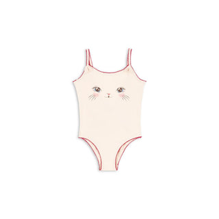 Konges Slojd Детски цял бански KITTY, soft pink