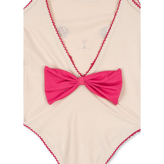 Konges Slojd Детски цял бански KITTY, soft pink