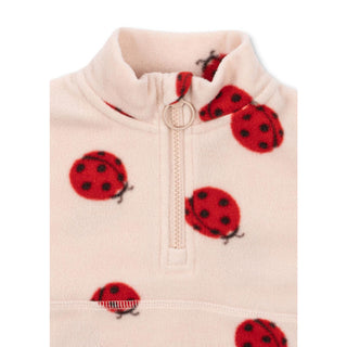 Konges Slojd Детски пуловер TAVI, ladybug
