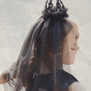 Konges Slojd Halloween Princess Crown - black