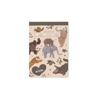 Konges Slojd Книжка със Стикери A STICKER A DAY - tiger