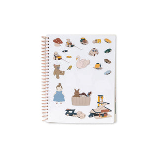 Konges Slojd Книжка със Стикери, multi