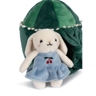 Konges Slojd Мека Играчка Bunny Goes Ballerina - green
