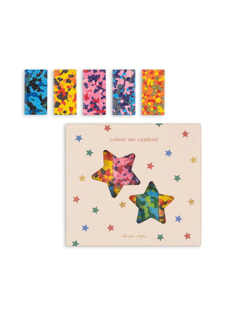 Konges Slojd Пастели CONFETTI - multi star