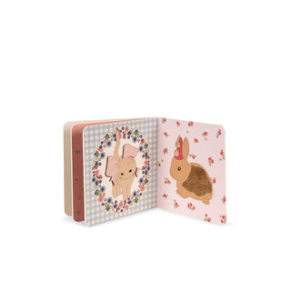 Konges Slojd Сензорна книжка Touch and feel- bear