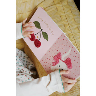 Konges Slojd Сензорна книжка Touch and feel- unicorn