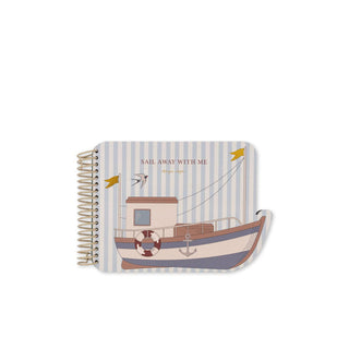 Konges Slojd Вълшебна книжка за оцветяване с вода, rock my boat