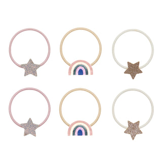 Ластици Rainbow & star