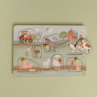 Дървен Музикален Пъзел Little Farm
