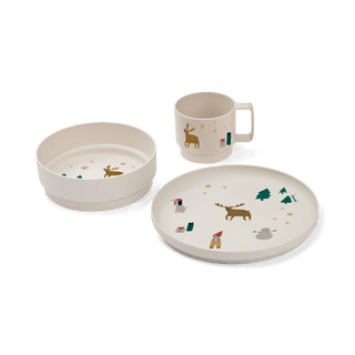 LIEWOOD Комплект за Хранене ARCHI Holiday / Sandy