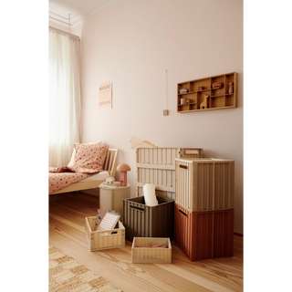 LIEWOOD Кутия за съхранение с капак ELIJAH Tuscany rose