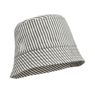 LIEWOOD Шапка SALVA, Stripe Whale Blue / Creme de la Creme