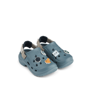 LIEWOOD Силиконови Сандали MILAS Whale blue mix